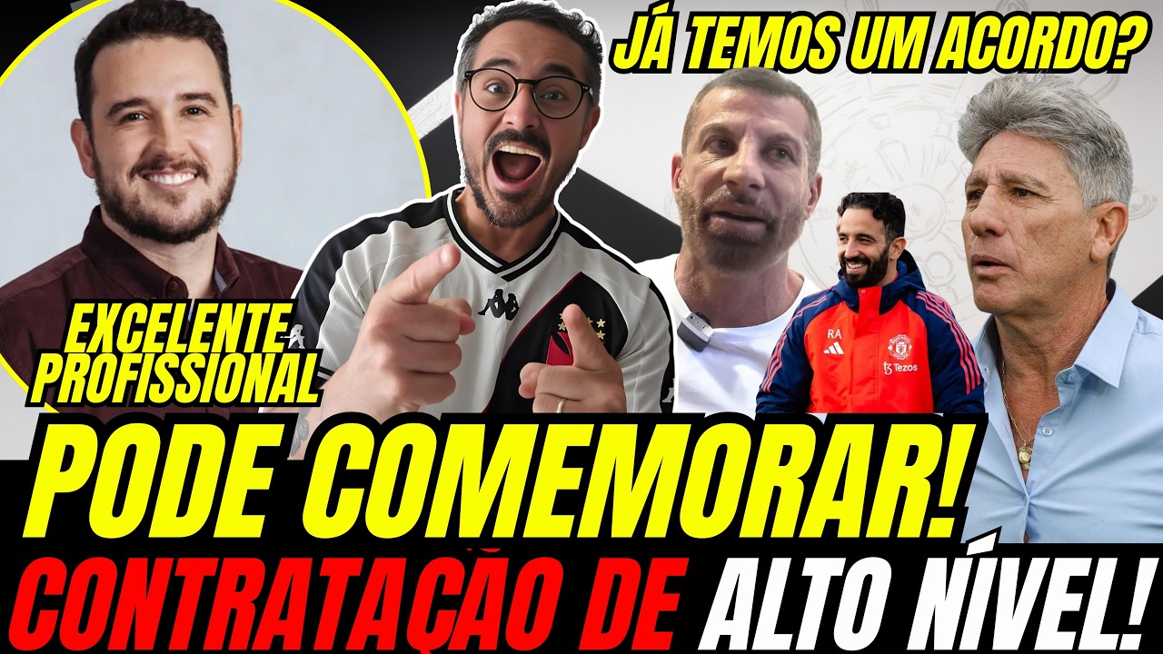 PODE COMEMORAR! PEDRINHO ACERTOU A CONTRATAÇÃO DE ALTO NÍVEL E NOVO TÉCNICO DO VAASCO SERÁ ANUNCIADO