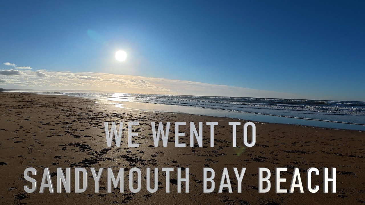 Sandymouth Bay Beach - A National Trust beach near Bude, Cornwall