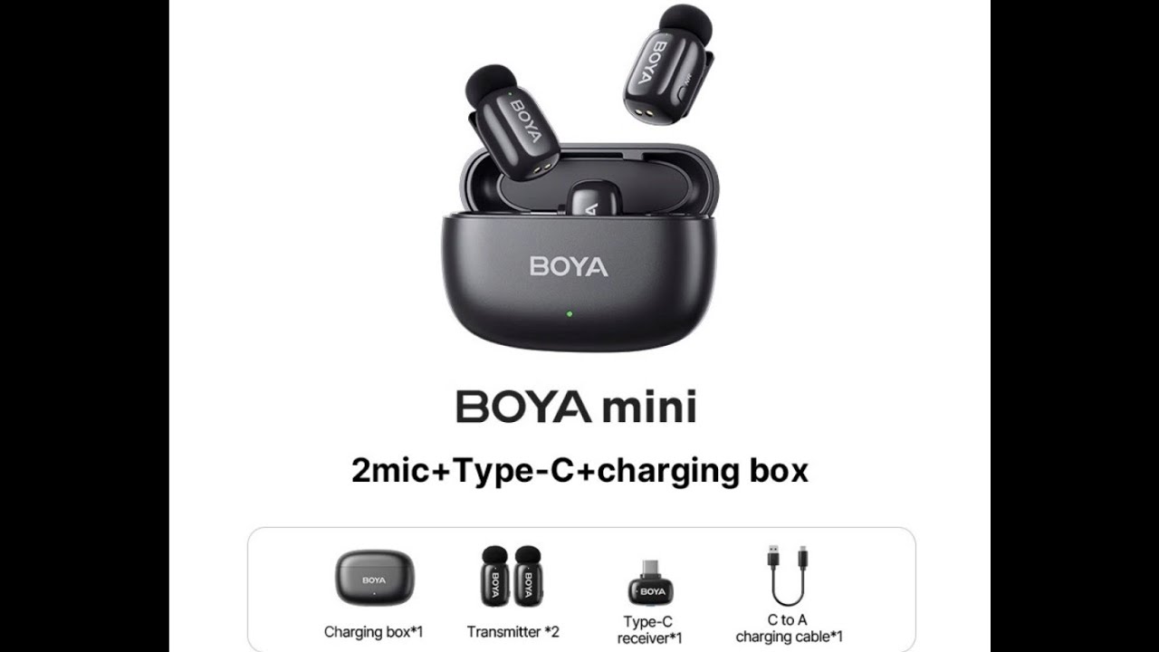 BOYA mini-14, bežični mikrofonski sustav
