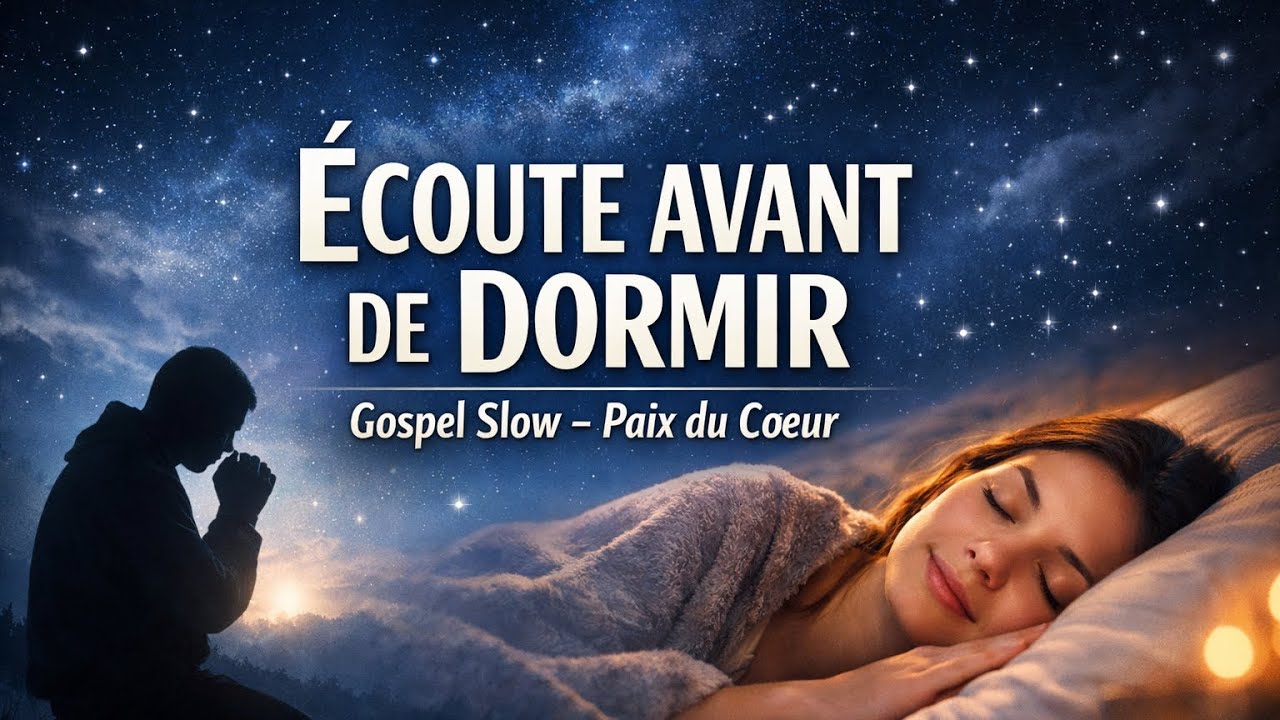 « Écoute Avant de Dormir… Dieu T’accorde la Paix | Gospel Slow »