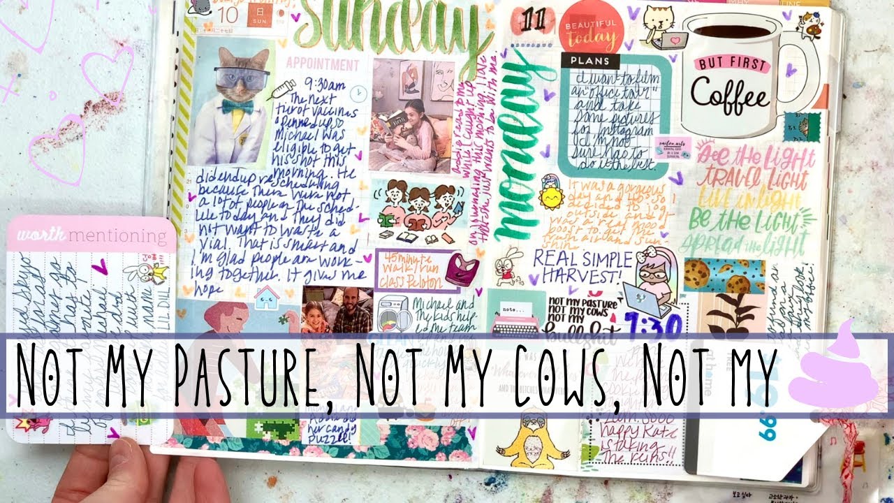 Daily Creative Journaling and Memory Keeping in A5 Hobonichi Cousin Avec | Journal with Me