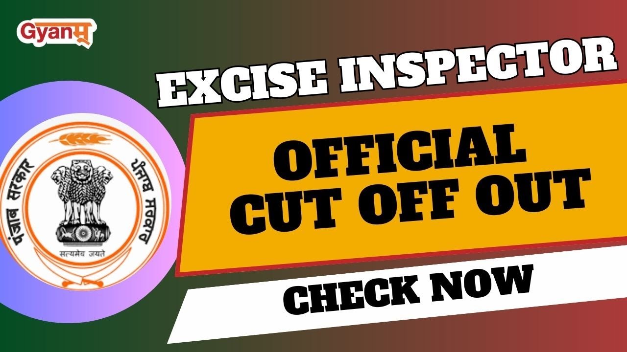 PSSSB Excise Inspector 2023 | Official Cut Off Out | Check Your Result Now | PSSSB Cut Off 2023