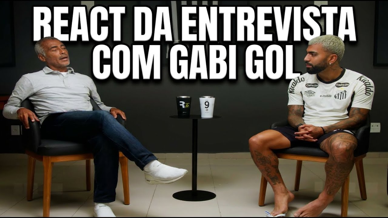 🚨 Romário Coloca Gabi gol na Parede em Entrevista HISTÓRICA