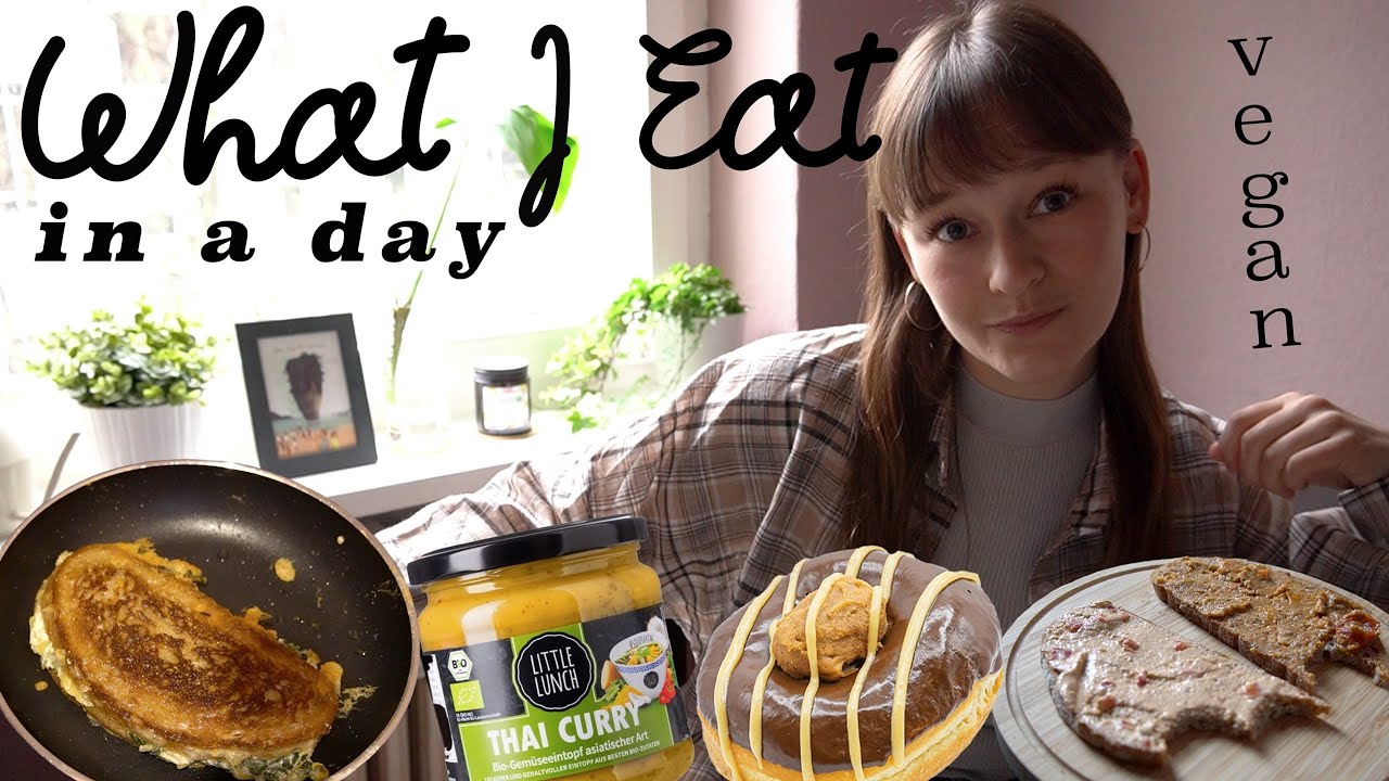 What I Eat In A Day | vegan (Brammibal's Donuts, Little Lunch & K&auml;se Sandwiches, usw.)