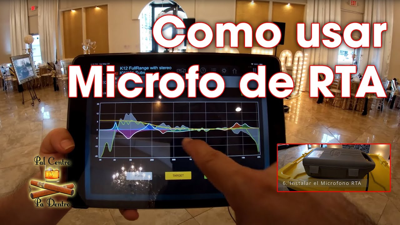 Amigo Diper, Como configurar, el Driverack PA2 con el Microfono RTA Alegria Gardens at Clay