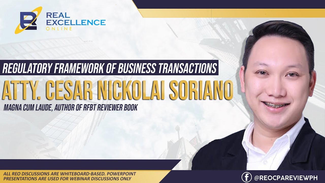 RFBT: Law on Credit Transactions by Atty. Nickolai Soriano