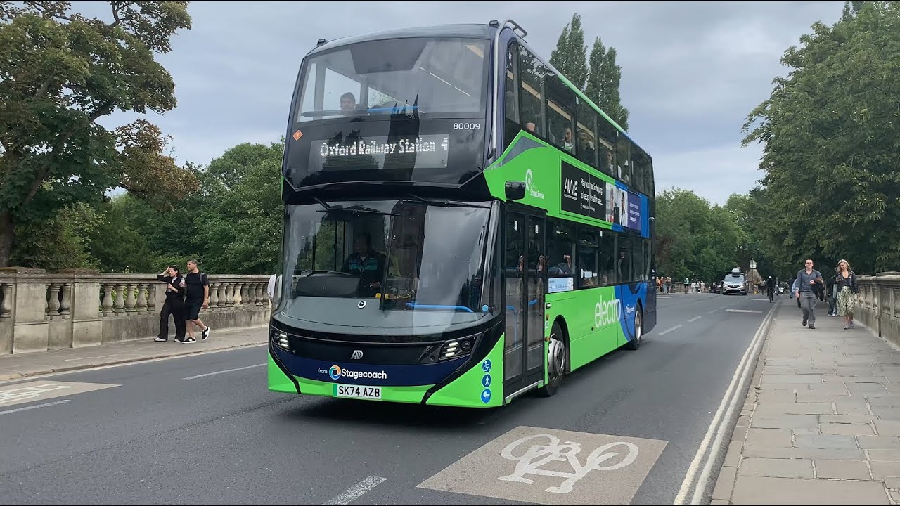 Buses in Oxford (Maldgen Street & Tower) - 27/07/2025