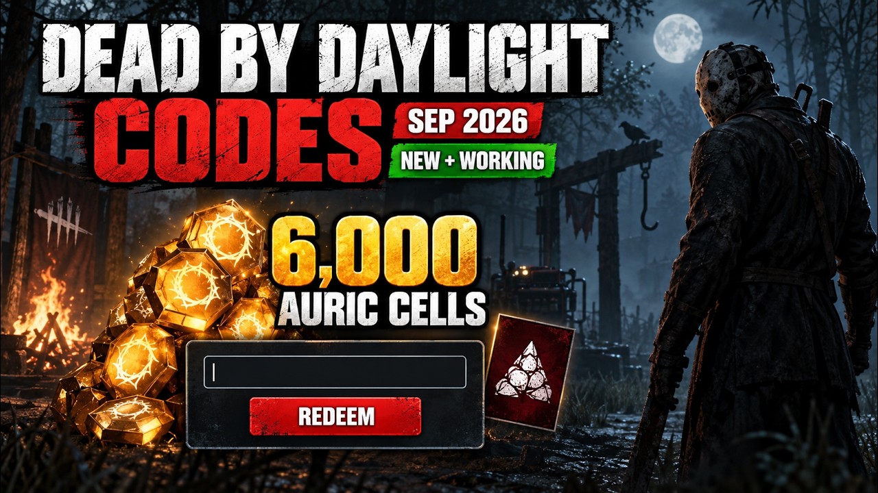 Коды для Dead by Daylight на сентябрь 2026 🔥 Получите НОВЫЕ награды в DBD + код на 6000 золотых к...