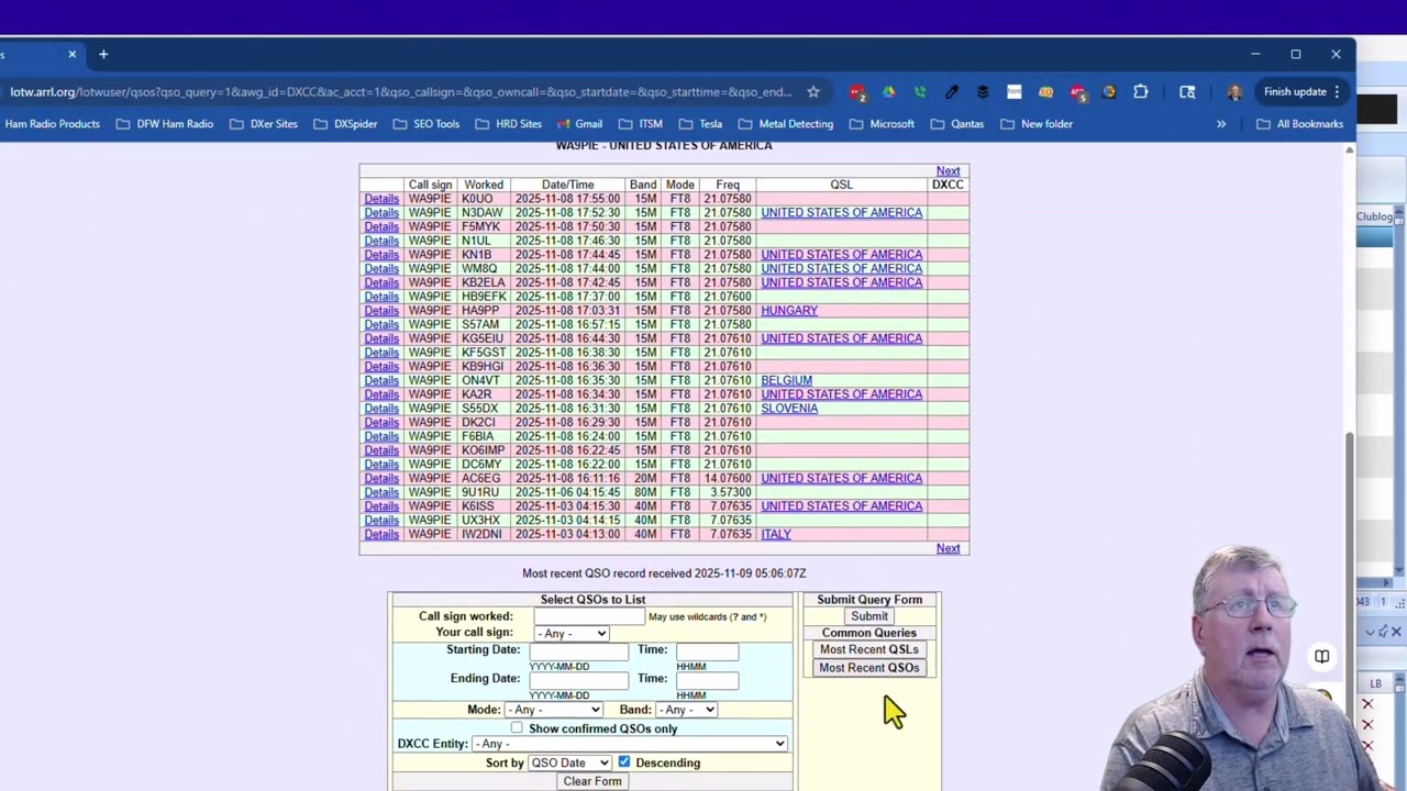 Uploading Queued QSOs to LOTW and More