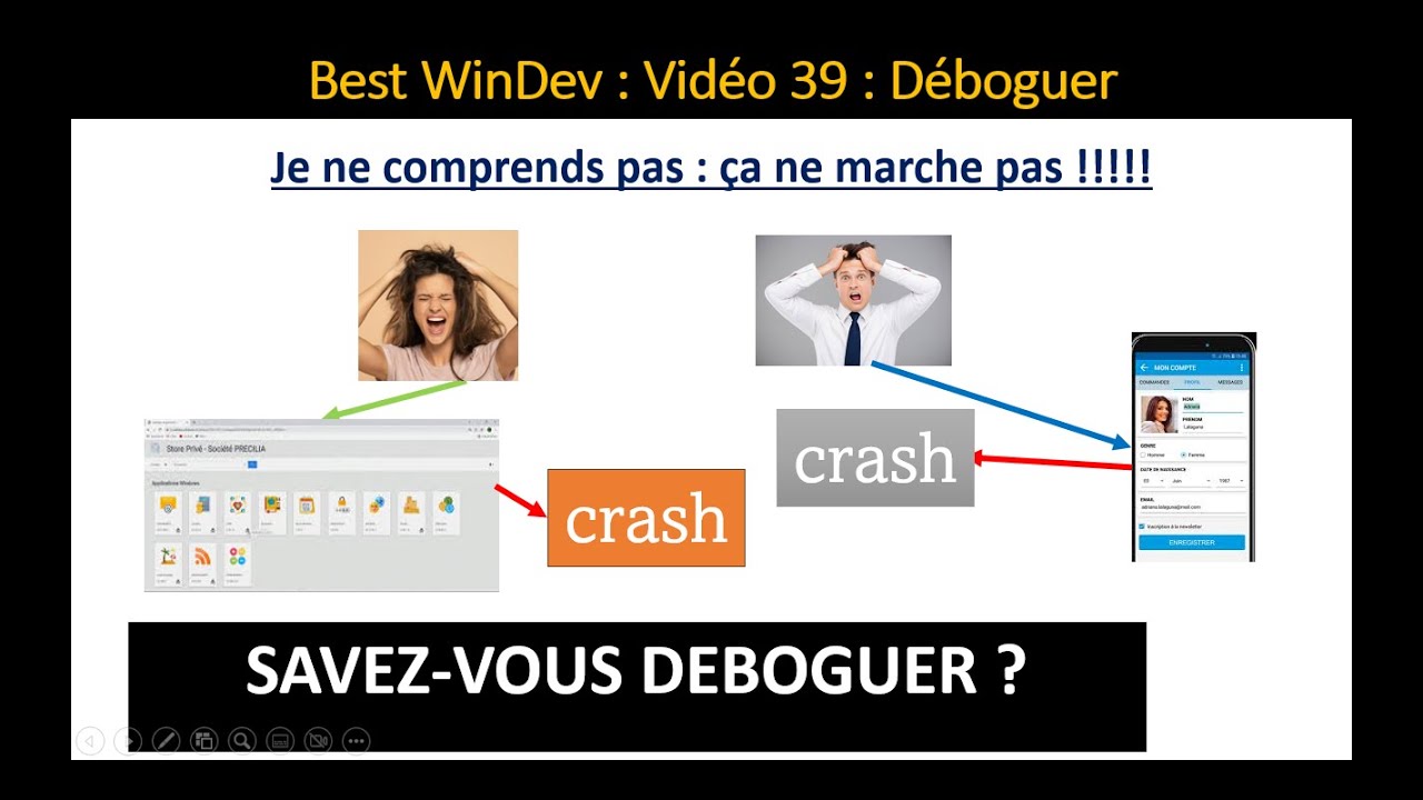Windev : WID39 : Déboguer votre code