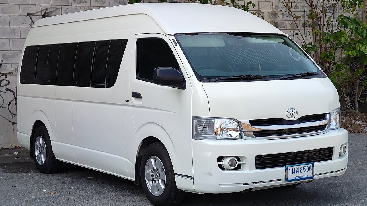 เข้าใหม่ toyota commuter 2.7 เบนซิน + LPG ราคาประหยัด น้ำไม่ท่วมแน่นอน 