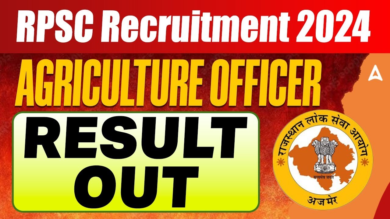 RPSC Agriculture Officer Result 2024 Out | RPSC AO Result 2024 | Cut Off, Merit List | Parikshit Sir