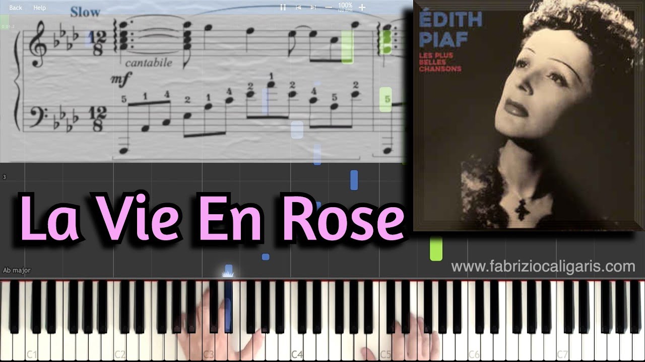 La Vie En Rose - Piano Tutorial - PDF