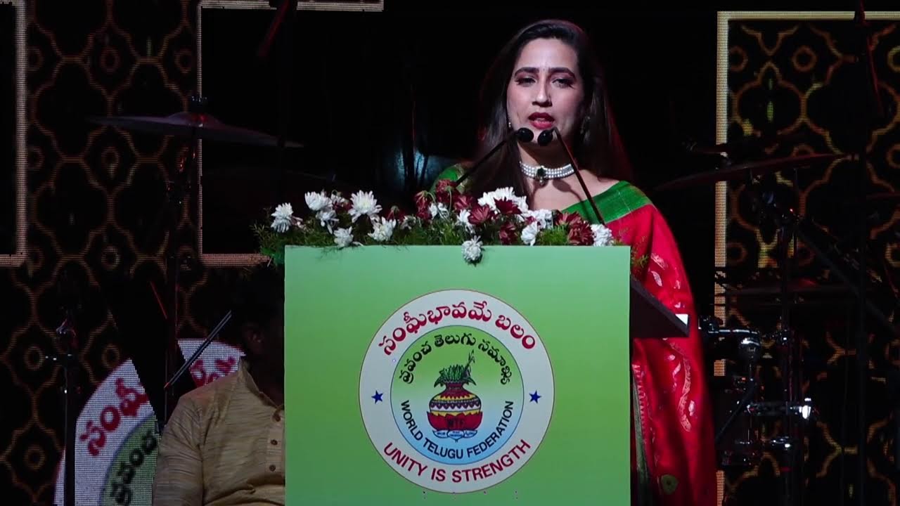 Telugu Digital Influencers Panel at 12th Biennial International Conference - World Telugu Federation