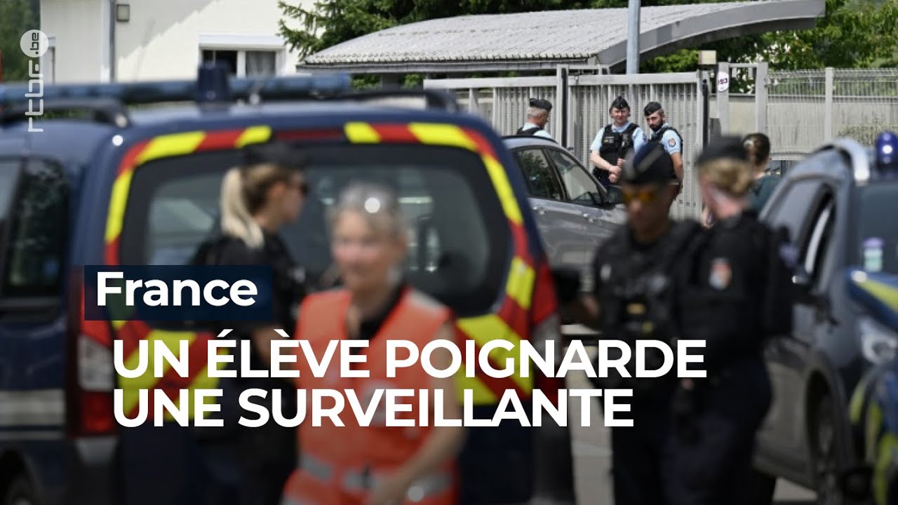 Une surveillante poignard&eacute;e en France, un coll&eacute;gien arr&ecirc;t&eacute; - RTBF Info