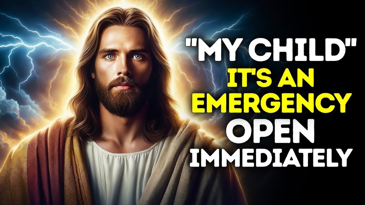 🔴GOD SAYS:- IT'S AN EMERGENCY... | God Message Today | Gods Message Now | God Message Now Today