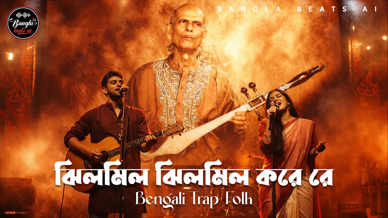 Jhil Mil Jhil Mil Kore Re - ঝিলমিল ঝিলমিল করে রে | Bengali Trap-Folk Song | Shah Abdul Karim