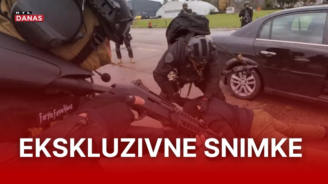 Bili smo na najopasnijem treningu hrvatske vojske: Evo kako čuvaju najštićenije osobe | RTL Danas