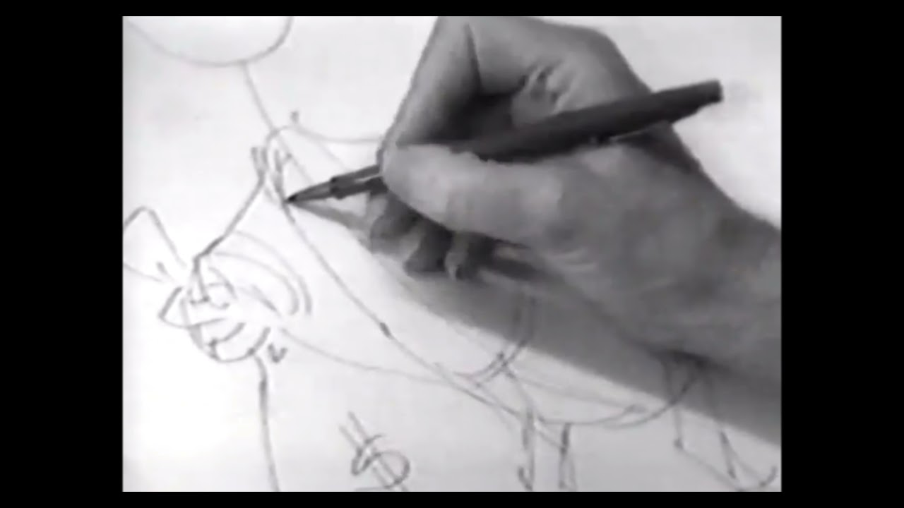 Carl Barks explains how to draw Uncle Scrooge - How to draw Uncle Scrooge McDuck