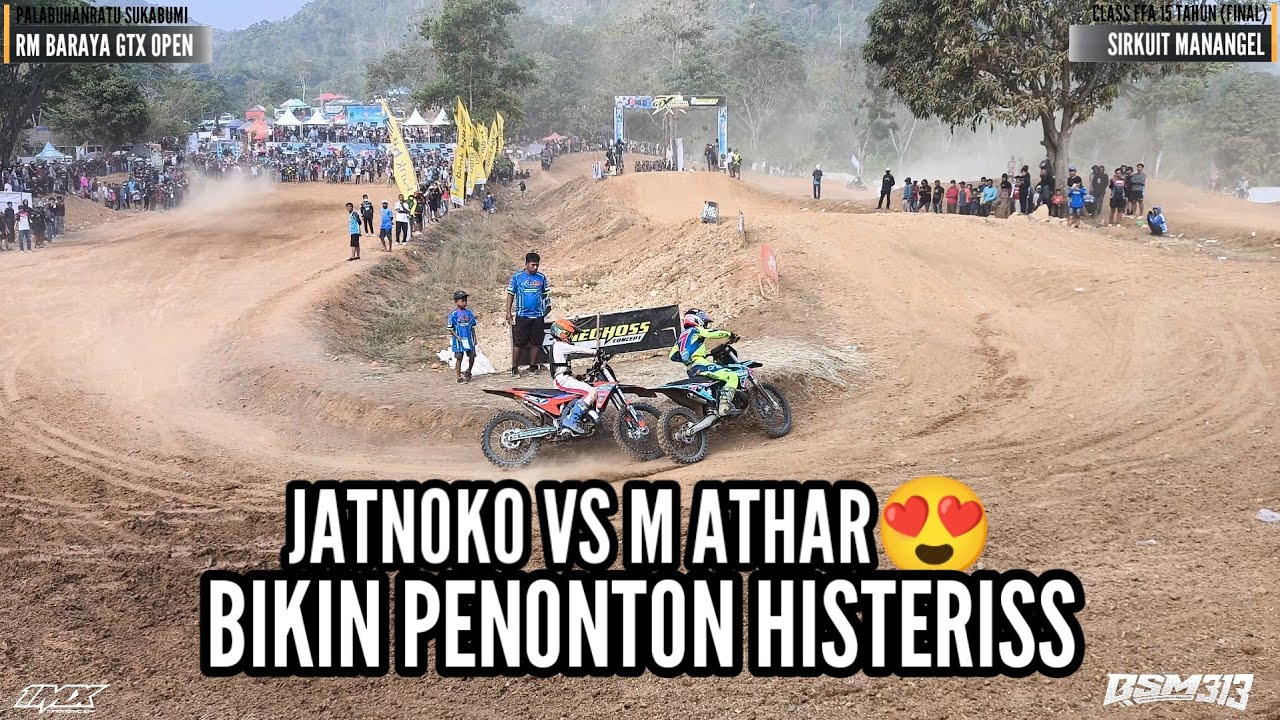 DUEL SENGIT M ATHAR VS JATNOKO!! PENONTON TERIAK HISTERIS!!
