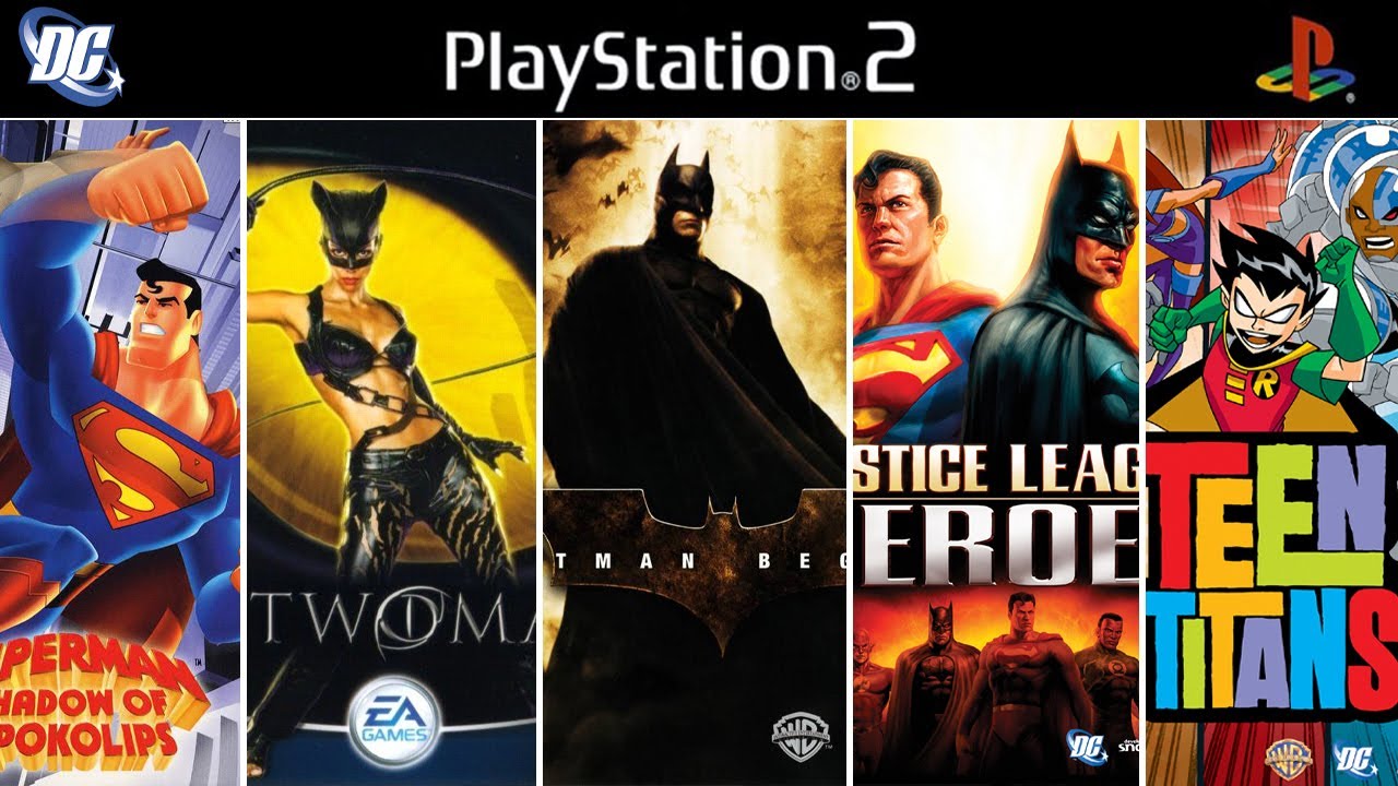 DC Comics Games for PS2