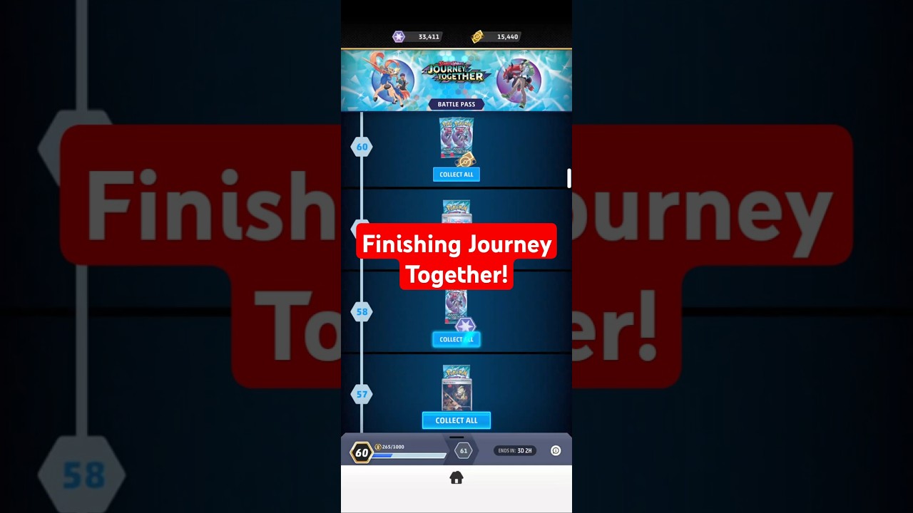 Opening My Last Battle Pass Journey Together Packs on Pokemon TCG Live