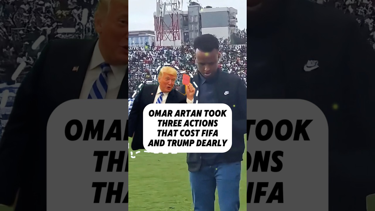 Омар Артан предпринял три шага, которые дорого обошлись ФИФА и Трампу.#shorts#трамп#знаменитости