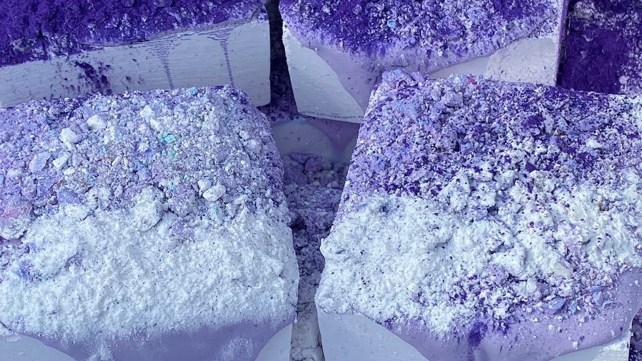 ASMR 2K Celebration | 10 Blocks of Gym Chalk & 1 Sahara Block