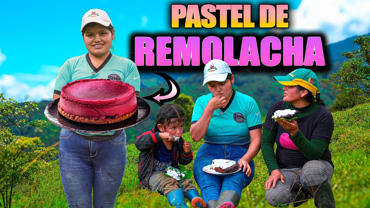 PASTEL DE REMOLACHA | Receta facil y saludable para los pequeños de la casa - NATHALIA