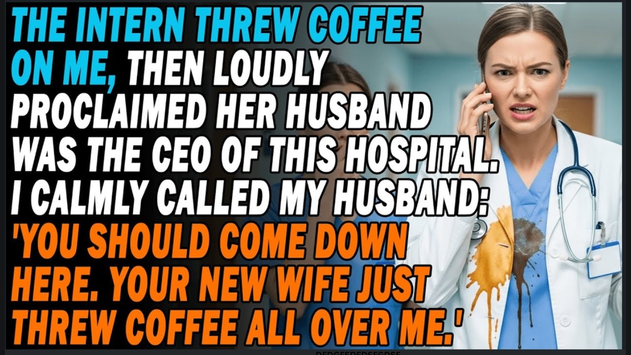 An Intern Threw Coffee☕On Me, Proclaiming The Ceo Was Her Husband. So I Called📞Him: 'Come Meet Her😏'