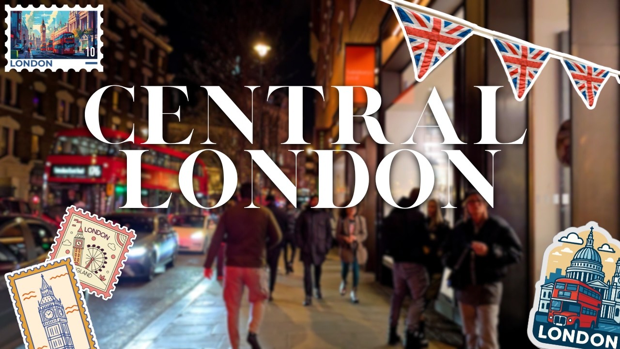 London City | Tottenham Court Road to Waterloo | NIGHT TIME walking tour, UNCUT | February 4th🥶