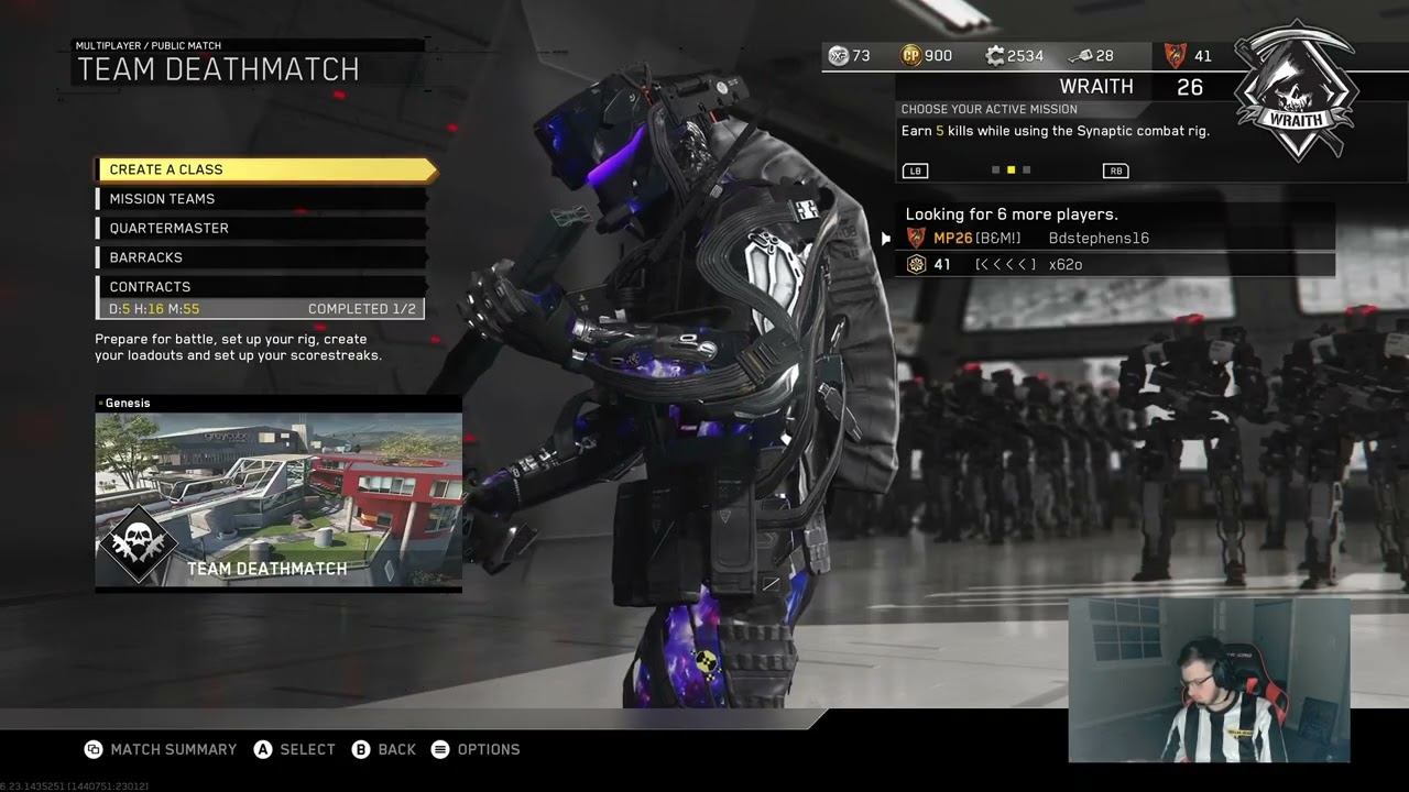 Infinite Warfare TDM *Destroying EVERYONE* Solo Part One