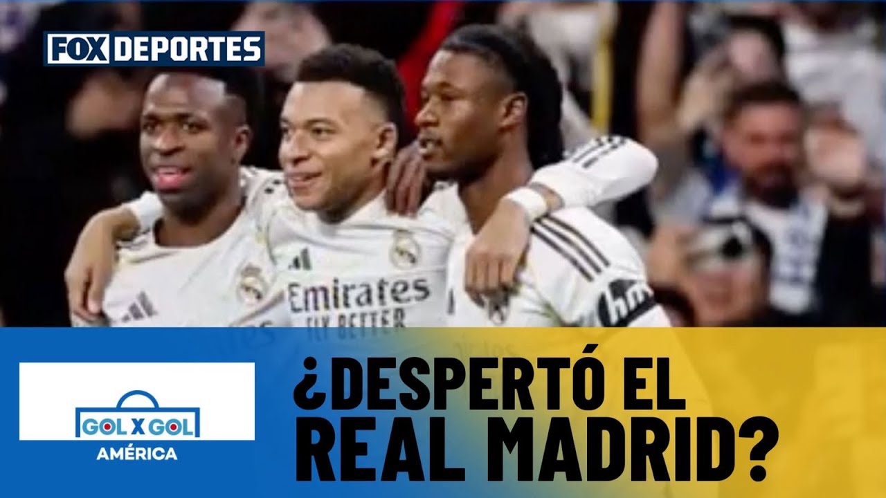 🤔 ¿DESPERTÓ REAL MADRID? | Goleada en casa ante el Monaco para recuperar confianza | GolXGol