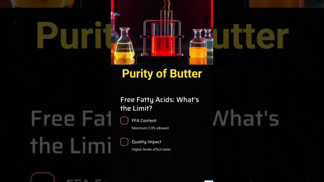 Purity of Butter  #ibpsafo