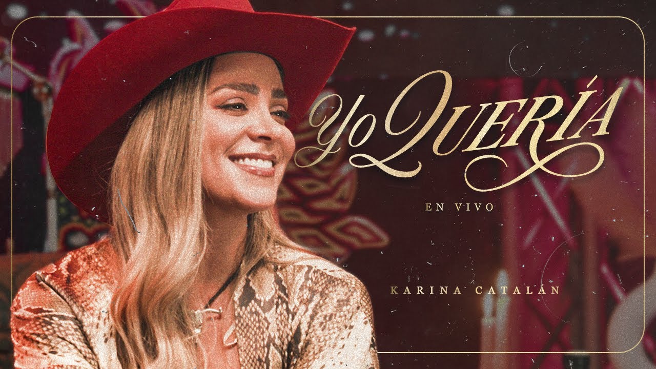 Yo Quería - Karina Catalán (Live Session) - Cristian Castro Cover