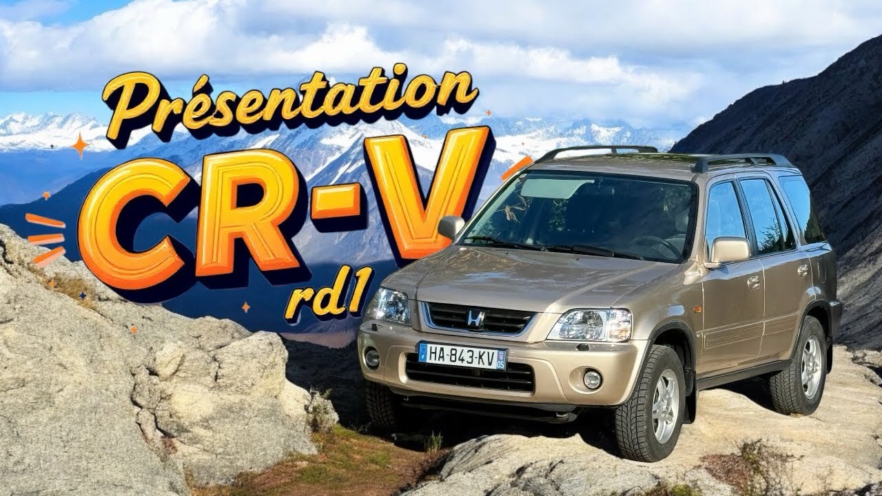 Présentation de mon Honda CR-V rd1