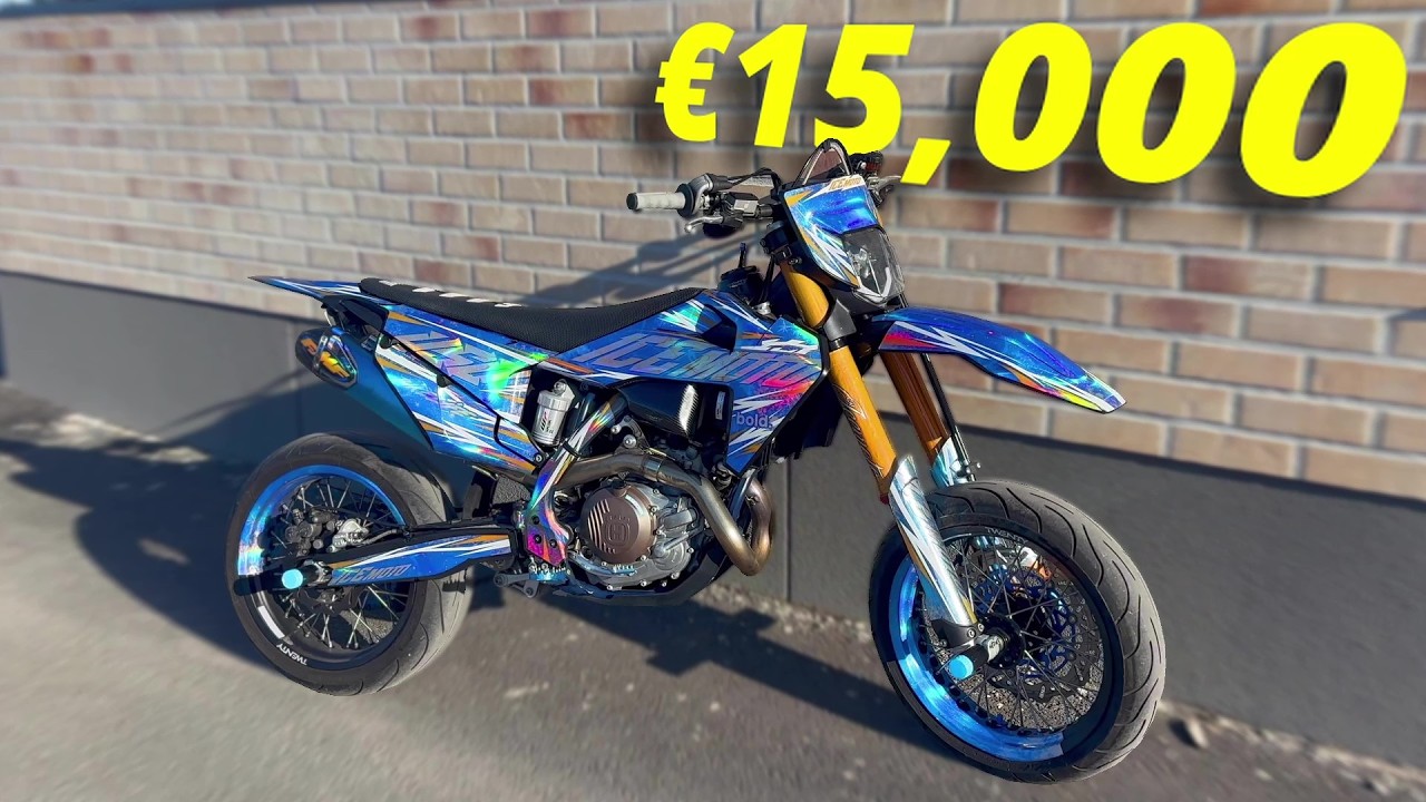 Я восстановил свой супермотоцикл мечты&hellip; Наконец-то готово!