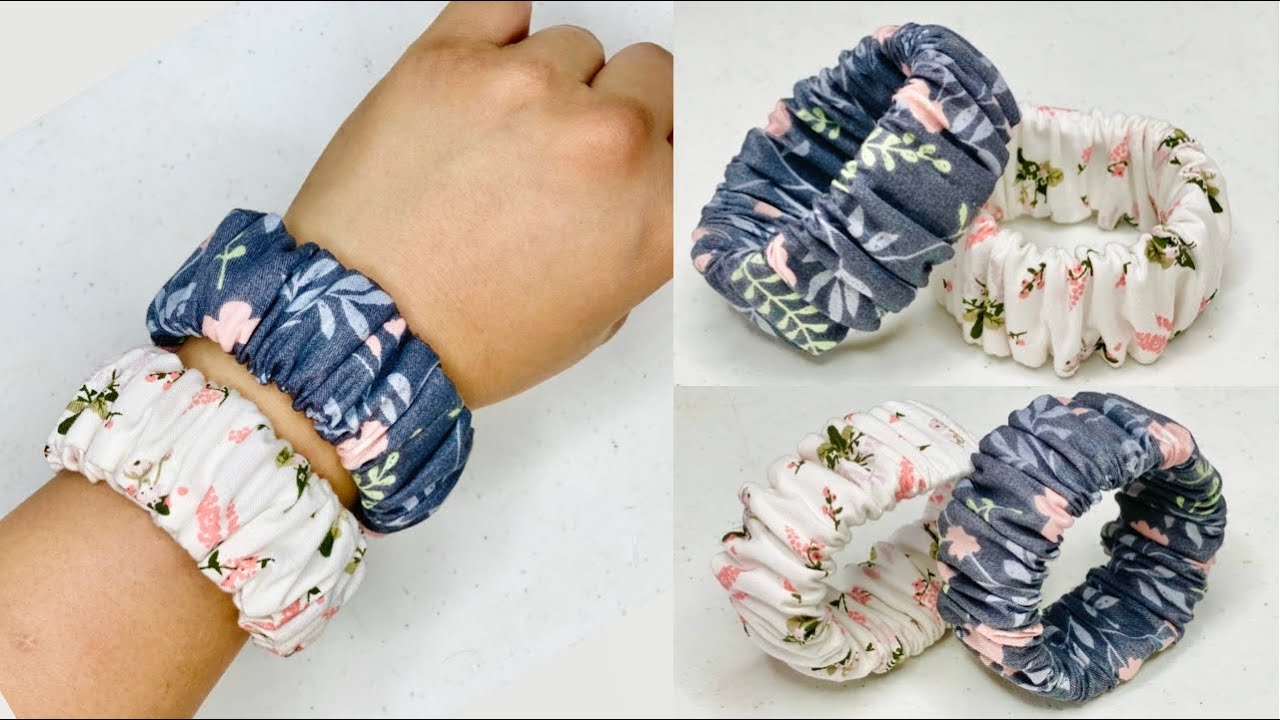 Make and Sell! EASY DIY Scrunchie Bracelet! | Sewing Project
