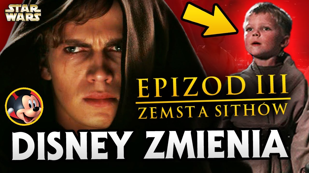 Anakin nie chciał zabić dzieci w świątyni Jedi? Disney zmienia 