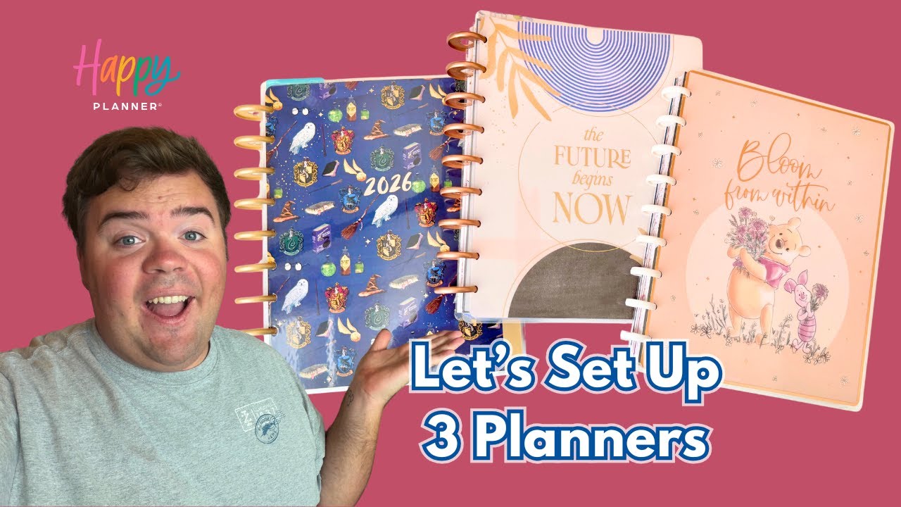 Создаю 3 ежедневника для своих друзей! Frankenplanning Classic Happy Planners