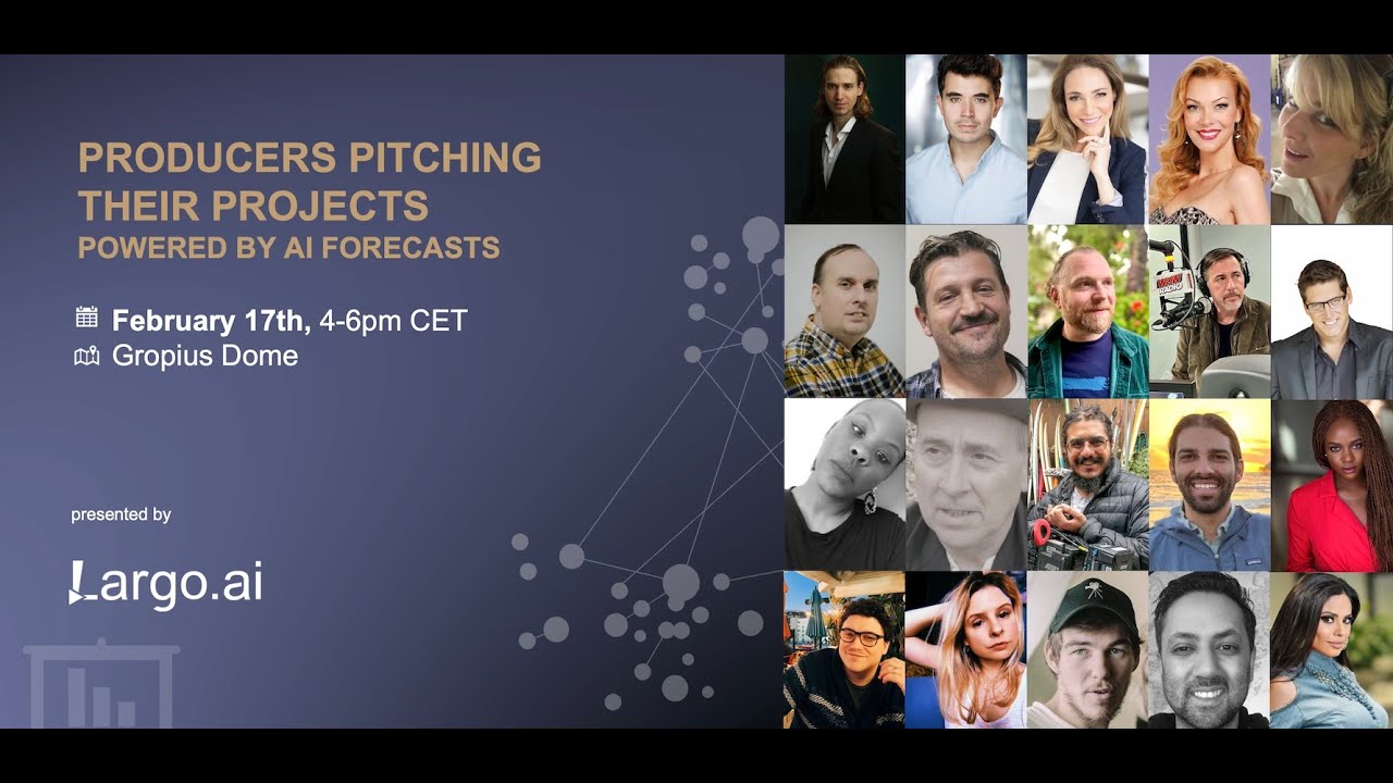 EFM & Largo.ai - Producers Pitching Their Projects, powered by AI Forecasts 2024