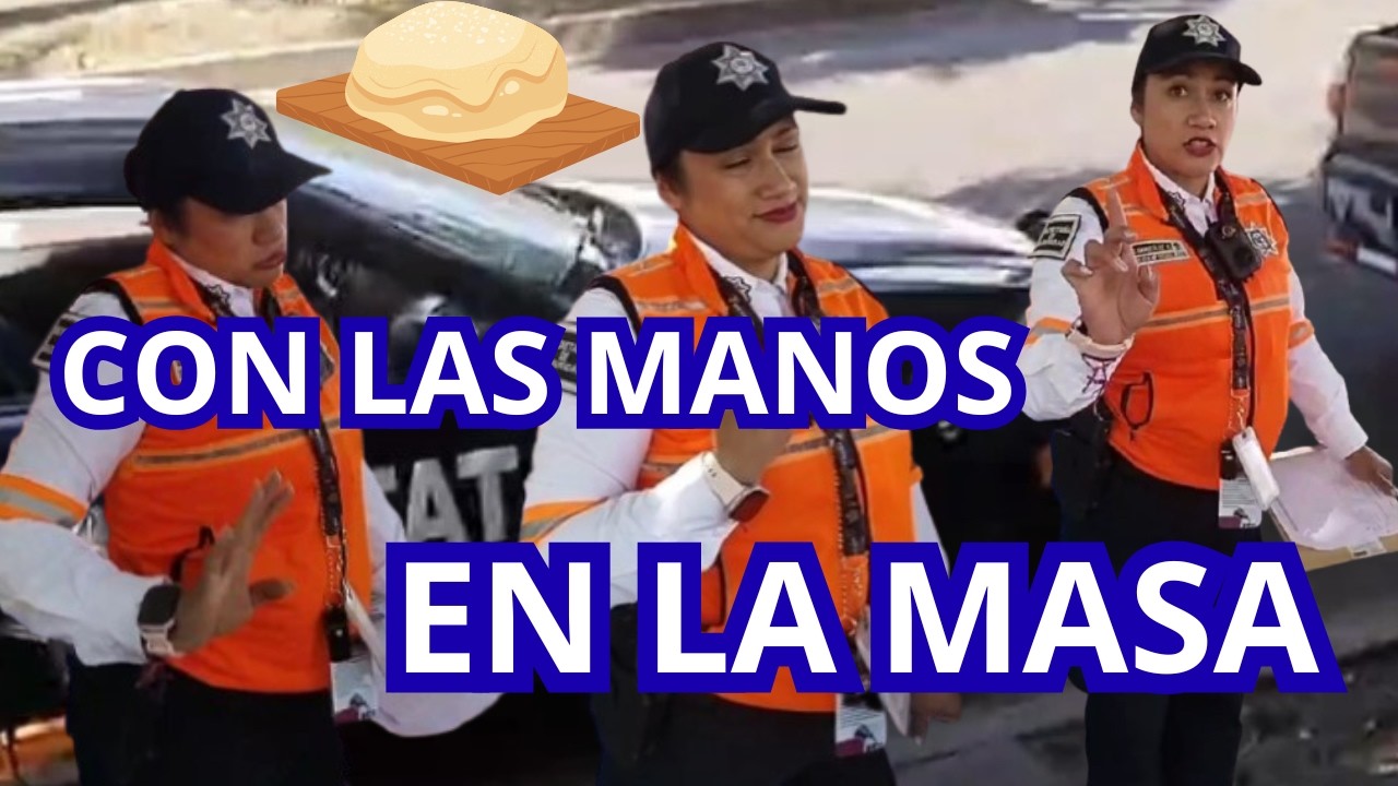 POLICIAS son SORPRENDIDAS con las MANOS en la MASA