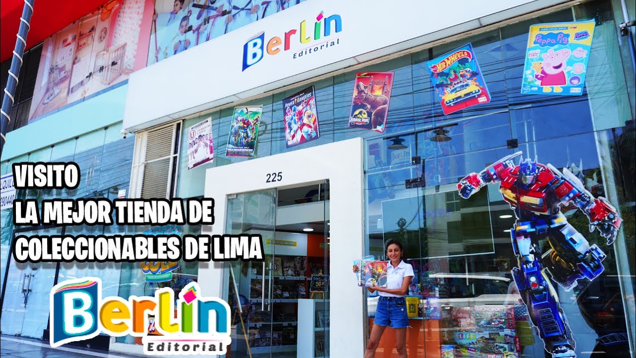 VISITO LA MEJOR TIENDA DE COLECCIONES DE LIMA - EDITORIAL BERLÍN (VIDEOBLOG)