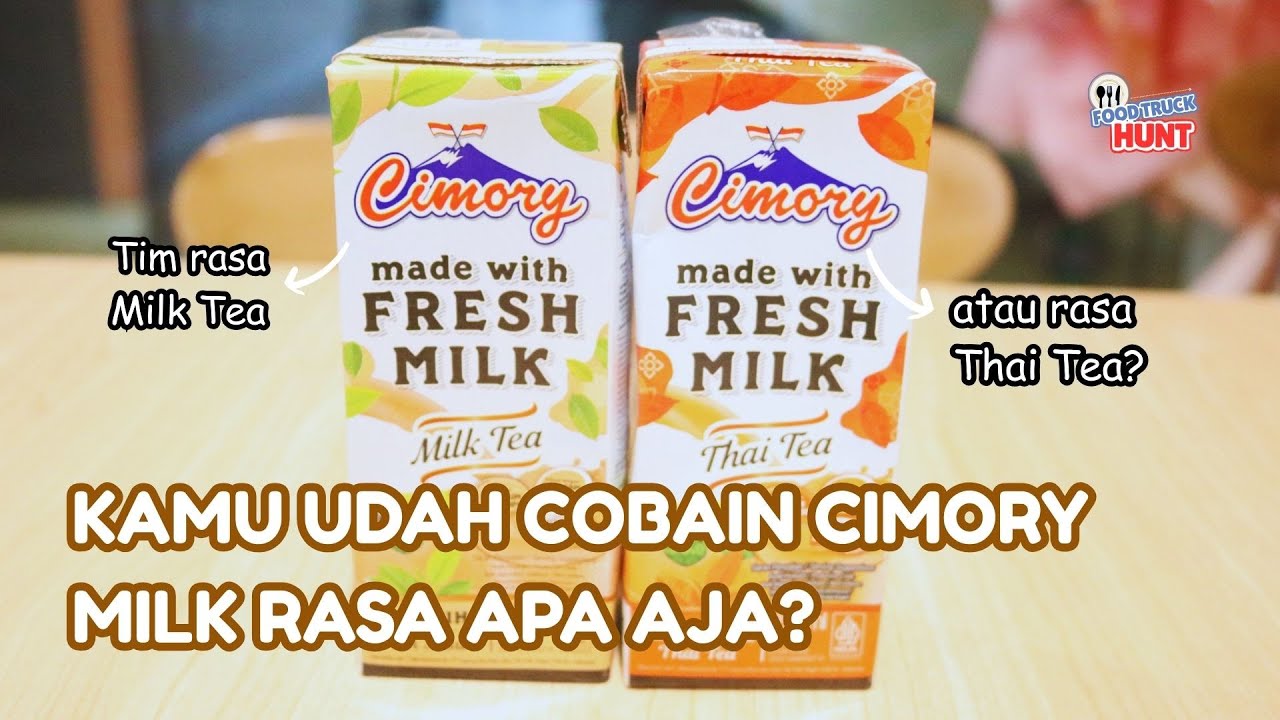 COBAIN CIMORY MILK RASA MILKTEA & THAI TEA, MANA YANG LEBIH ENAK?