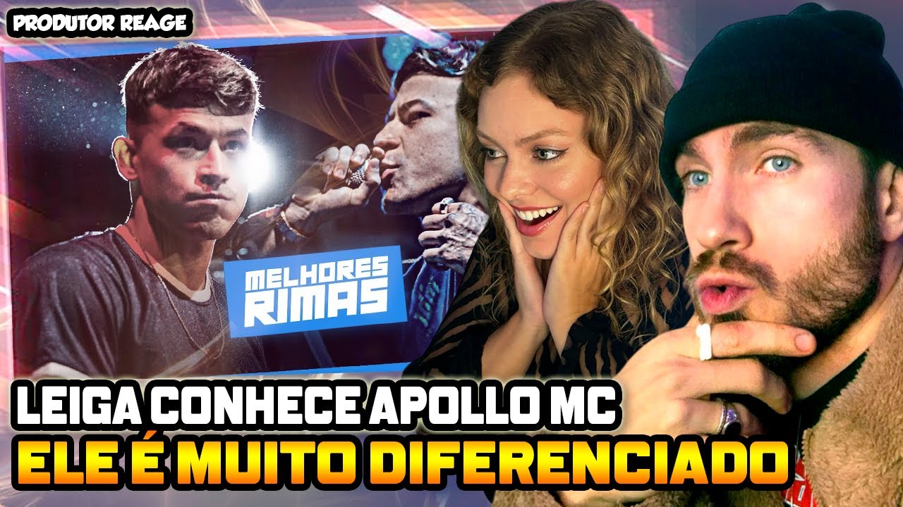 (ELA AMOU ELE) LEIGA REAGE APOLLO, o MELHOR MC DO ANO! (REACT)