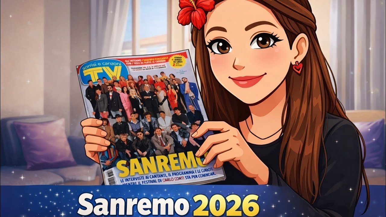 Tutti pronti per Sanremo??? I cantanti di Sanremo 2026 😊 #sanremo #musica #cantanti