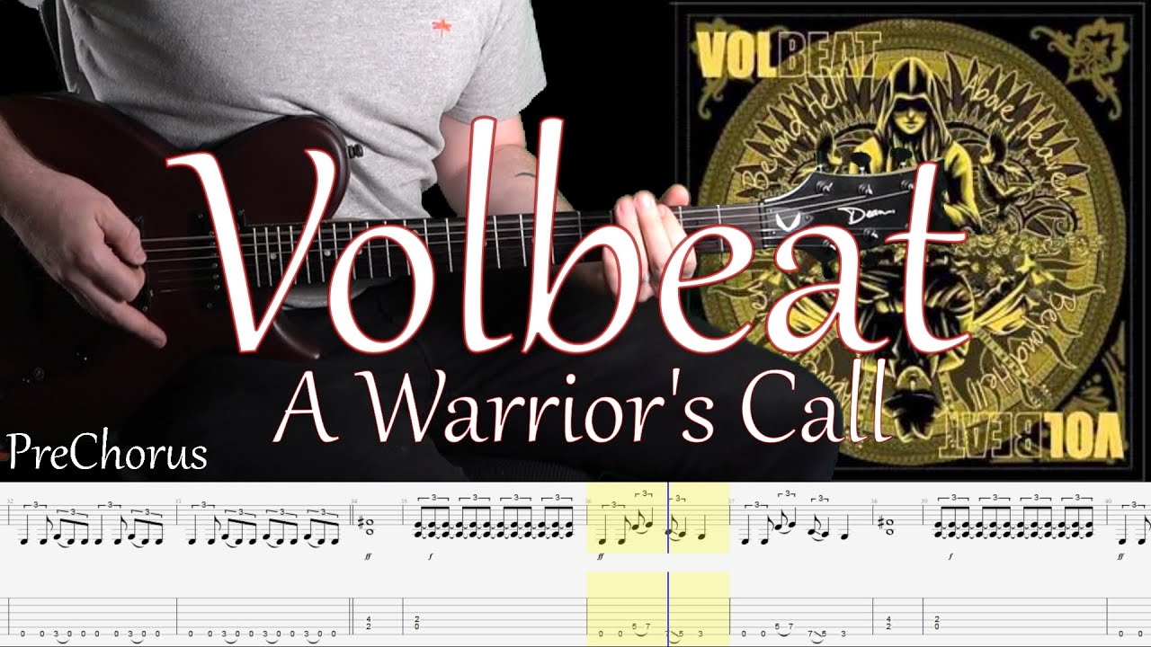 How to play - Volbeat, A Warrior's Call - Guitar Tutorial & Play-through
