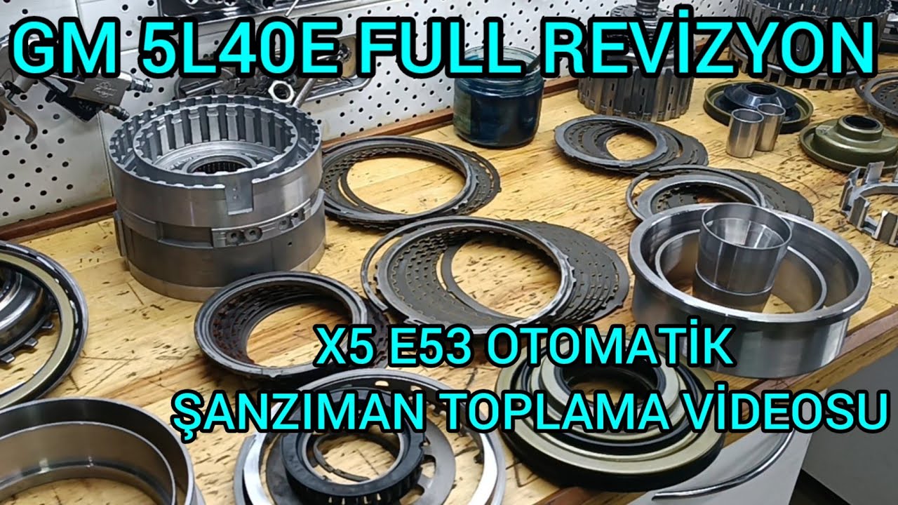 bmw x5 E53 şanzıman toplama videosu full revizyon 2.bölüm