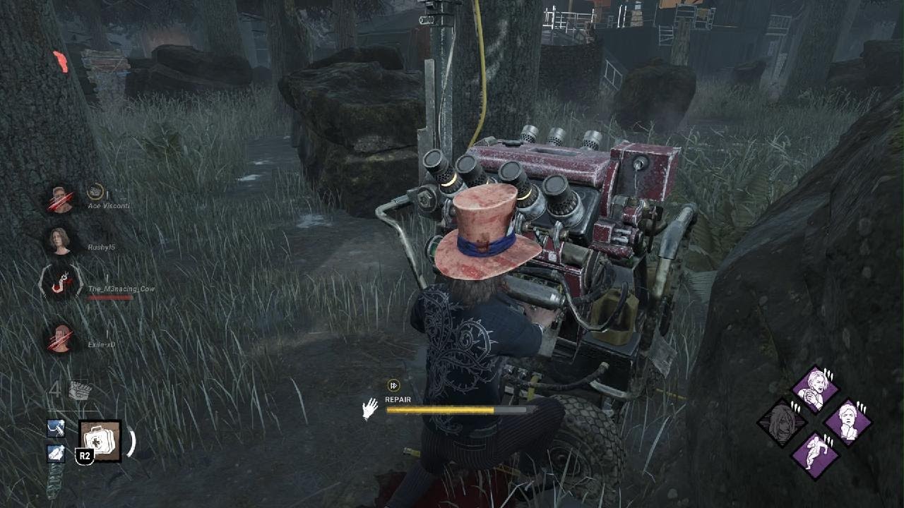 Dead by Daylight Blight vs Ace and Exile