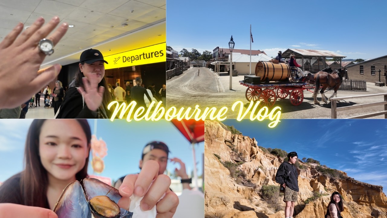 Melbourne vlog 14 | 澳洲聖誕湯好好喝🎄、令人瘋狂的可麗餅店😍 、Geelong初體驗⛵️、疏芬山淘金鎮👷🏽‍♂️